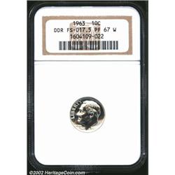 1963 10C PR67 W NGC.