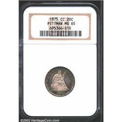 1875-CC 20C MS65 NGC.