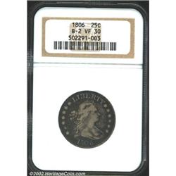 1806 25C VF30 NGC.