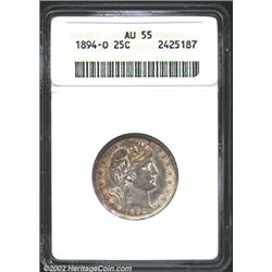 1894-O 25C AU55 ANACS.