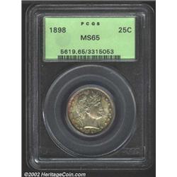 1898 25C MS65 PCGS.