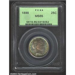 1898 25C MS65 PCGS.