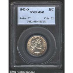 1902-O 25C MS63 PCGS.