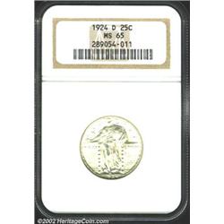1924-D 25C MS65 NGC.
