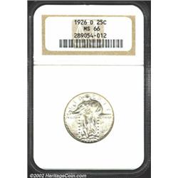 1926-D 25C MS66 NGC.