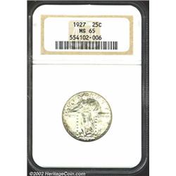 1927 25C MS65 NGC.
