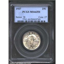 1927 25C MS66 Full Head PCGS.