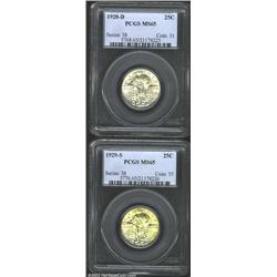 1928-D 25C MS65 PCGS,