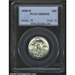 1928-D 25C MS65 Full Head PCGS.