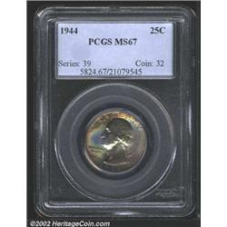 1944 25C MS67 PCGS.