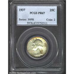 1937 25C PR67 PCGS.