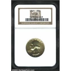 1941 25C PR65 NGC.