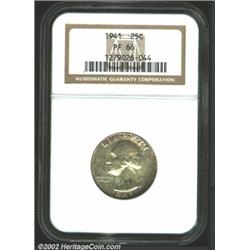 1941 25C PR66 NGC.
