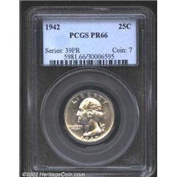 1942 25C PR66 PCGS.