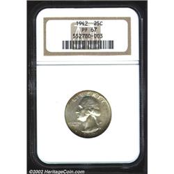 1942 25C PR67 NGC.