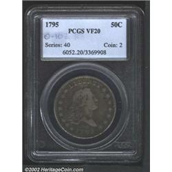 1795 50C VF20 PCGS.