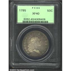 1795 50C XF40 PCGS.