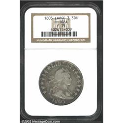 1803 50C Large 3 Fine 15 NGC.