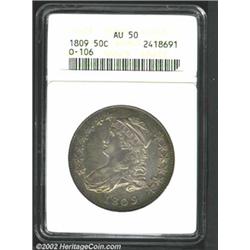 1809 50C AU50 ANACS.