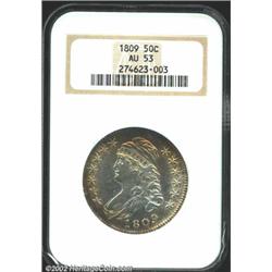 1809 50C AU53 NGC.