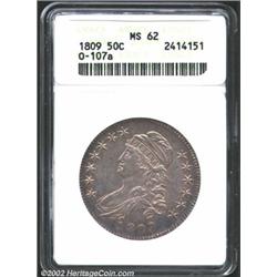 1809 50C MS62 ANACS.