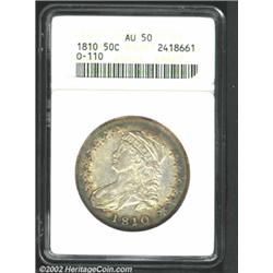 1810 50C AU50 ANACS.