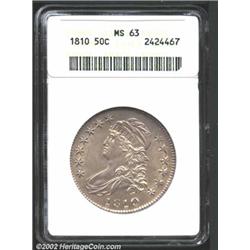 1810 50C MS63 ANACS.