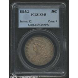 1815/2 50C XF45 PCGS.