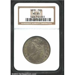 1818 50C MS60 NGC.