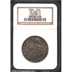 1826 50C AU53 NGC.