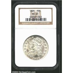 1826 50C MS67 NGC.