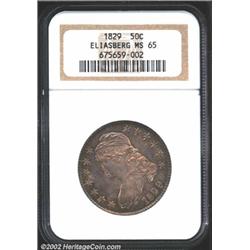 1829 50C MS65 NGC.