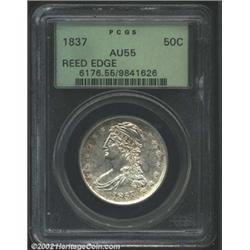 1837 50C AU55 PCGS.