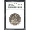 Image 1 : 1840 50C Reverse of 1839 AU53 ANACS.