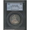 Image 1 : 1853 50C Arrows and Rays AU55 PCGS.