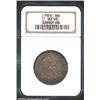 Image 1 : 1858 50C AU58 NGC.