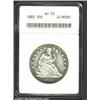 Image 1 : 1883 50C AU53 ANACS.