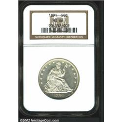 1891 50C MS66 NGC.