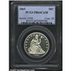 Image 1 : 1865 50C PR64 Cameo PCGS.