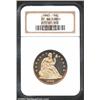 Image 1 : 1865 50C PR66 Cameo NGC.