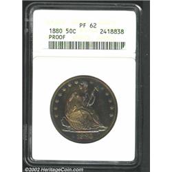 1880 50C PR62 ANACS.
