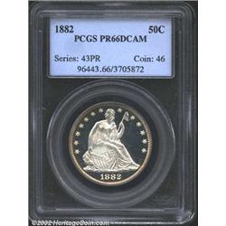 1882 50C PR66 Deep Cameo PCGS.
