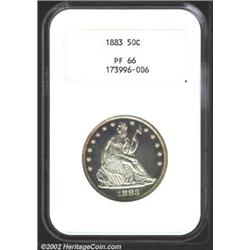 1883 50C PR66 NGC.