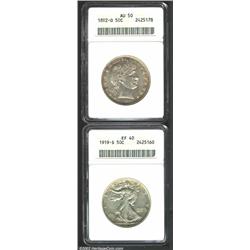 1892-O 50C AU50 ANACS,