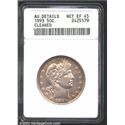 1893 50C--Cleaned--ANACS.