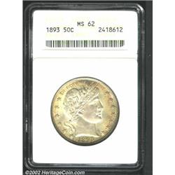 1893 50C MS62 ANACS.