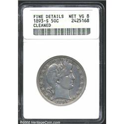 1893-S 50C--Cleaned--ANACS.