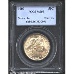 1900 50C MS66 PCGS.