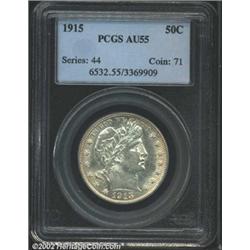 1915 50C AU55 PCGS.