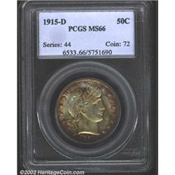 1915-D 50C MS66 PCGS.